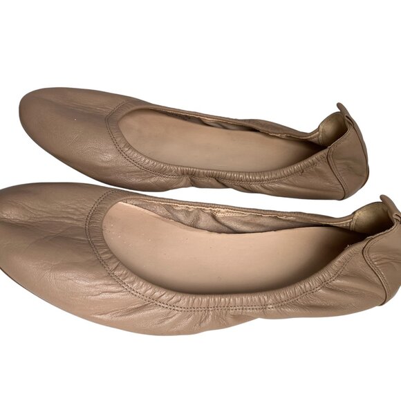 Cole Haan Jenni II Leather Ballet Flat color Maple Sugar Womens size 9.5 B - Picture 3 of 16